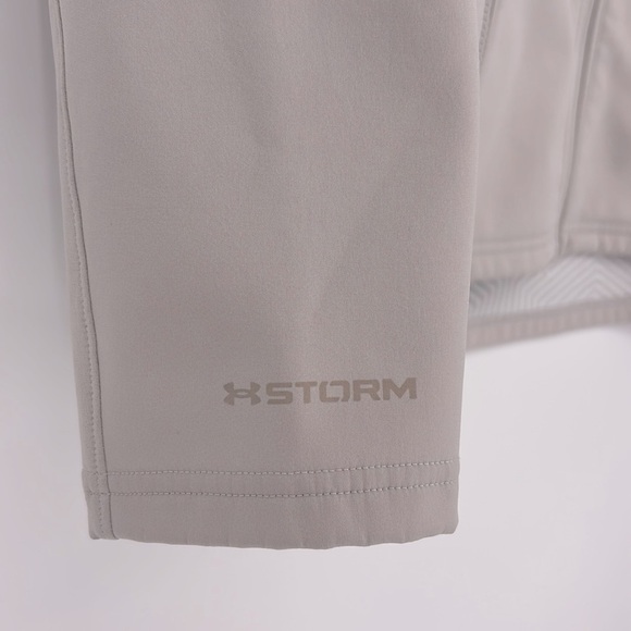 Under Armour Storm Coldgear Infrared Soft Shell Jacket Women’s Size Large Gray - Picture 2 of 12